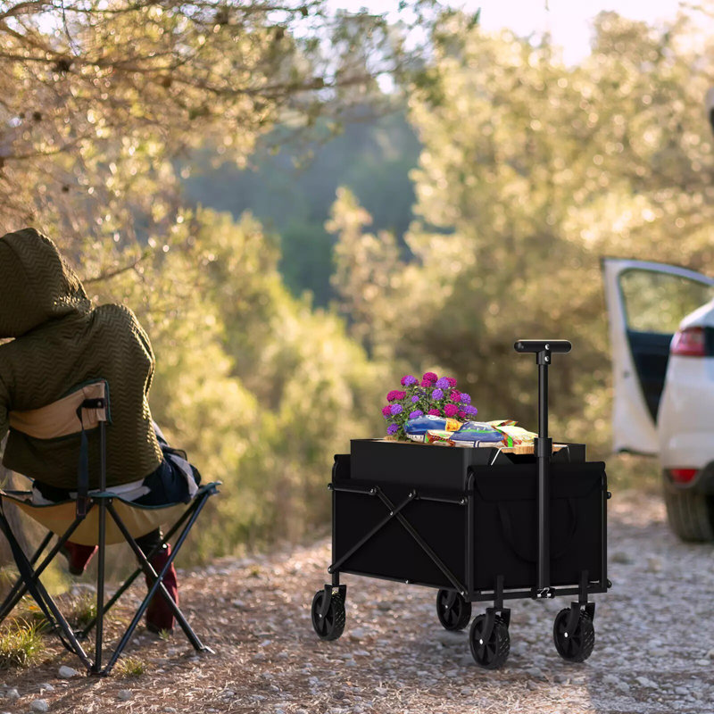 Petit chariot de jardin de camping pour l'extérieur