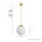 Hepburn 1 - Light Sphere Globe Pendant-86178566-86178567