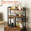 40cm W Metal Bedside Table