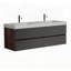 Meuble-lavabo mural flottant