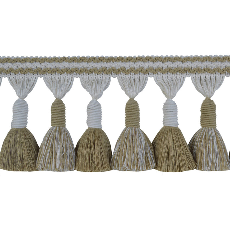 Tissu caraïbes Fifth, Crème