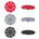 Black/Red/Silver