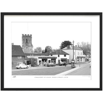 Chalfont St Giles, High Street C1970 by Francis Frith - Single Picture Frame Print