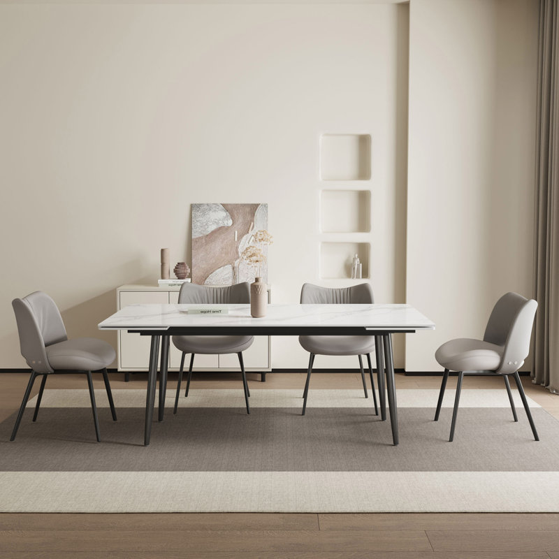 Modern Extendable Table for Indoors and Out | 159-239cm, Durability Meets Design | For Kitchen, Dining Room, Patio & Garden for 4-10 People