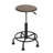 Craine Adjustable Height Industrial Stool with Footring-11394280