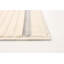 Ensemble de tapis rayés ivoire / gris-942435352