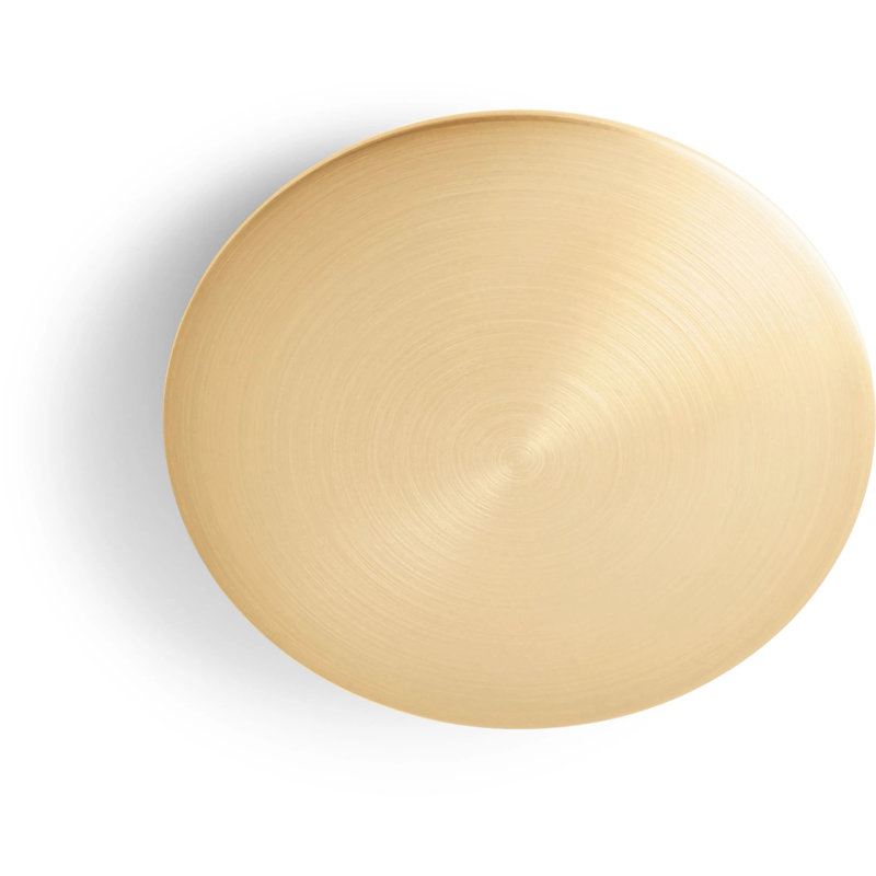 Finished Drain Cap - Brushed Gold, Brushed Gold