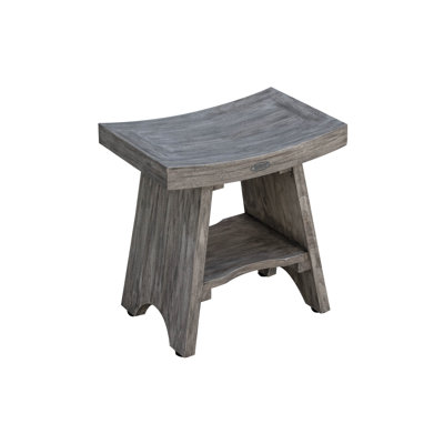 Hudson Yards CoastalVogue Teak Shower Bench