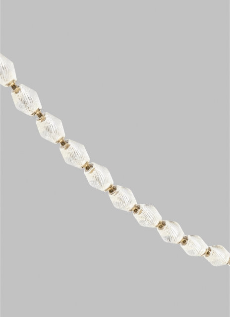 Collier 1 - Light LED Chandelier, 254.8" H x 2" W x 2" D, 3000K