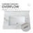 Bathroom Vanity Top,Sintered Stone Carra Barthroom Vanity Sink Tops With Rectangular Undermount Ceramic Sink With Vanity Backsplash,  Faucet Hole Bathroom Vanity Countertop