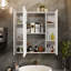Dareian 80mm W 80mm H Frameless Medicine Cabinet Mirror 5 Fixed