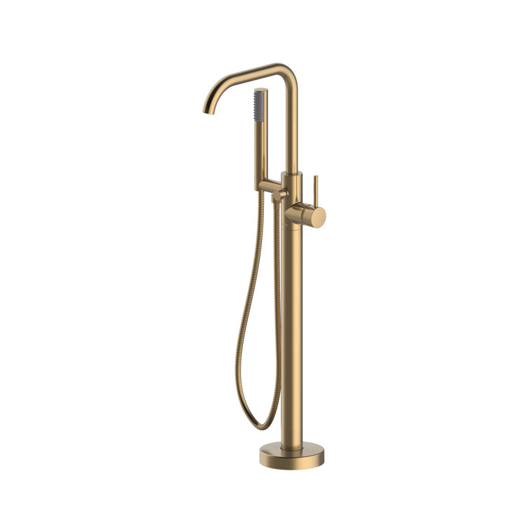 Contento™ Single Handle Floor Mounted Freestanding Tub Filler