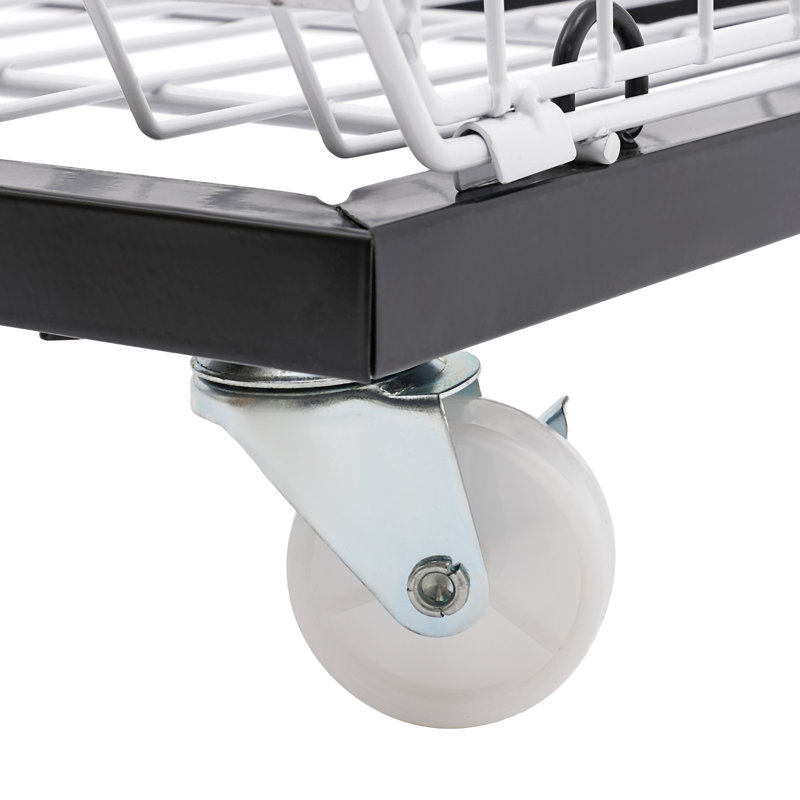 Rayonnage Pirketta l 35,4 po avec roulettes