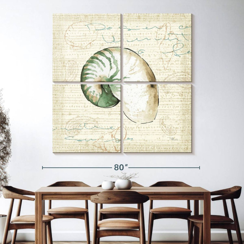 Aletra Ocean Prints III, H 74 po x l 74 po