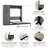 Arlex Bed with Storage Unit with Drawers and Doors-88513643-91638445