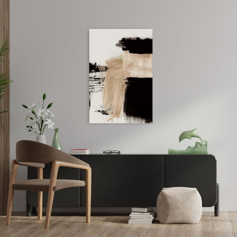 Art contemporain contemporain abstrait, H 36 po x l 24 po