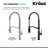 Sellette Pull Down Single Handle Kitchen Faucet-49102845