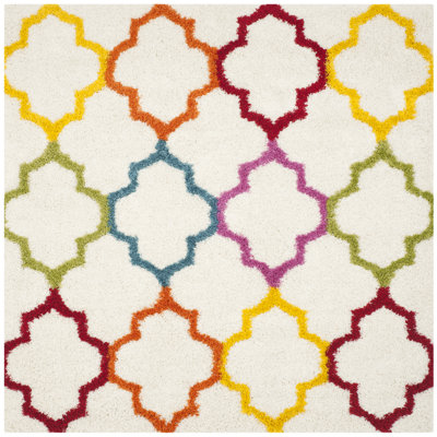 Sgk-Shag Kids Performance Geometric Rug