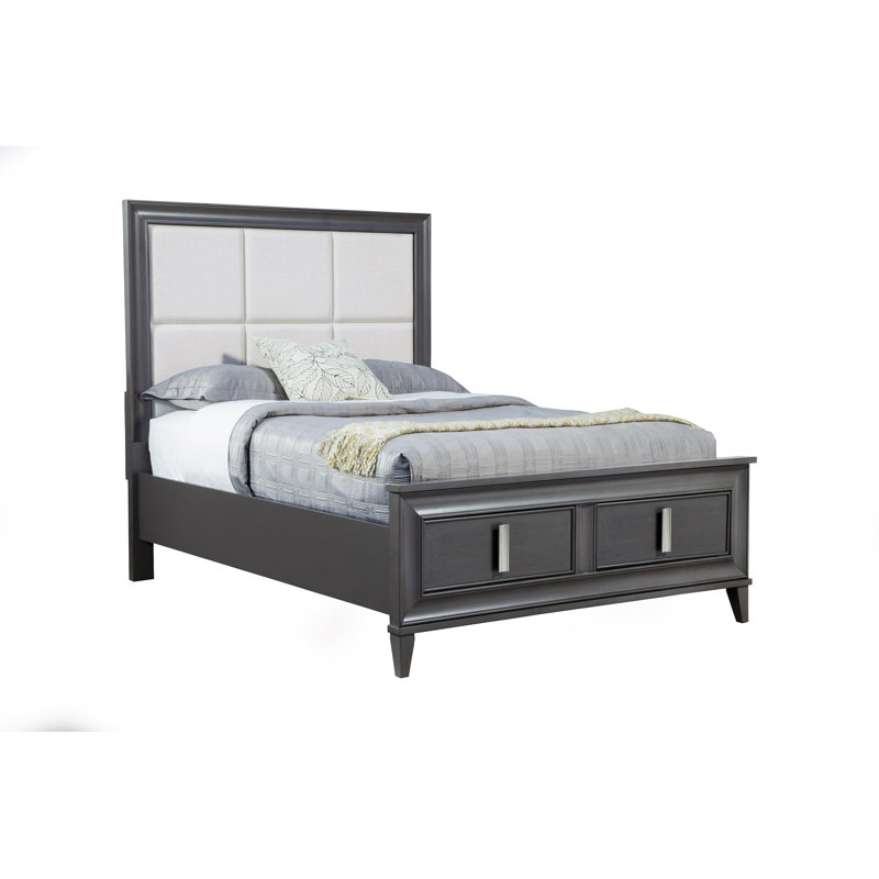 Lit plateforme tapissier Lorraine, Grand