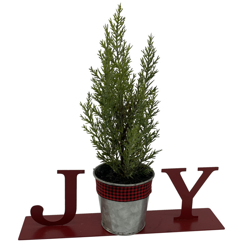 Plaque de table de Noël en métal 10 pi