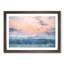 Sea and Clouds in Blue and Pink - Framed Print-56705695-56705694