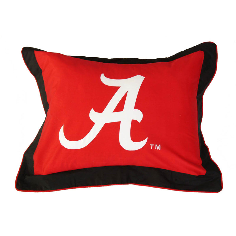 NCAA Cotton Blend Sham Set