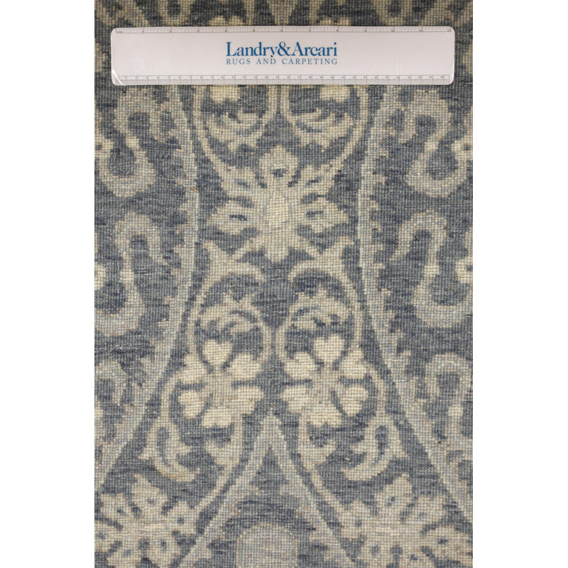 Tapis rectangulaire unique 12 pi x 12 pi 1 po bleu