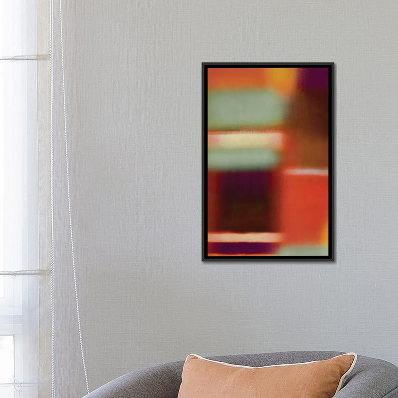 «Remind Me II», impression sur toile, H 26 po x l 18 po x P 1,5 po, Toile avec cadre noir, Pas de tapis