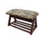 Banc de rangement rembourré avec tablettes-1758010068-1790328389