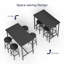 Bijolle 5 Piece Dining Set-761476710-761476709