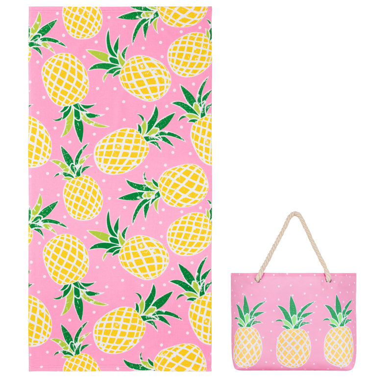 Serviette de plage ananas 