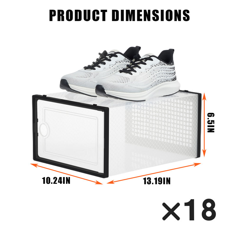 18 Pair Shoe Storage Box