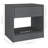 vidaXL Solid Wood Pine Bedside Cabinet Side Table Furniture Multi Colors-7448244