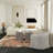 Faux Leather Swivel Barrel Chair-1581498366