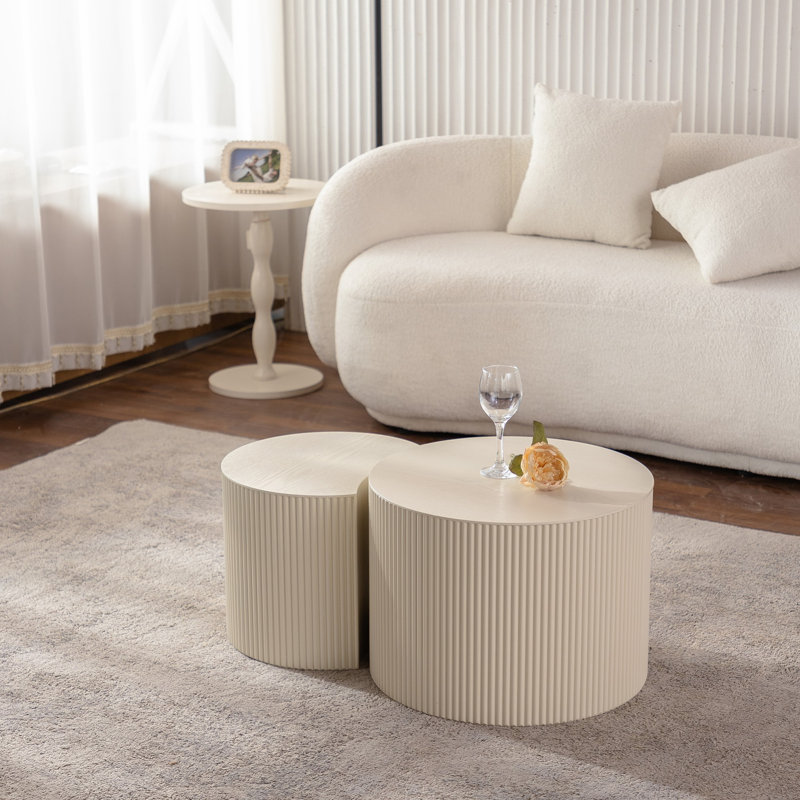 Table d'appoint moderne, table basse ronde pour le salon, table basse de salon pour la maison