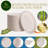 Compostable Disposable 9 inch Paper Dinner Plate