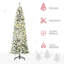 Arbre de Noël artificiel enneigé avec 250 lumières DEL et 462 pointes préinstallées-512252802