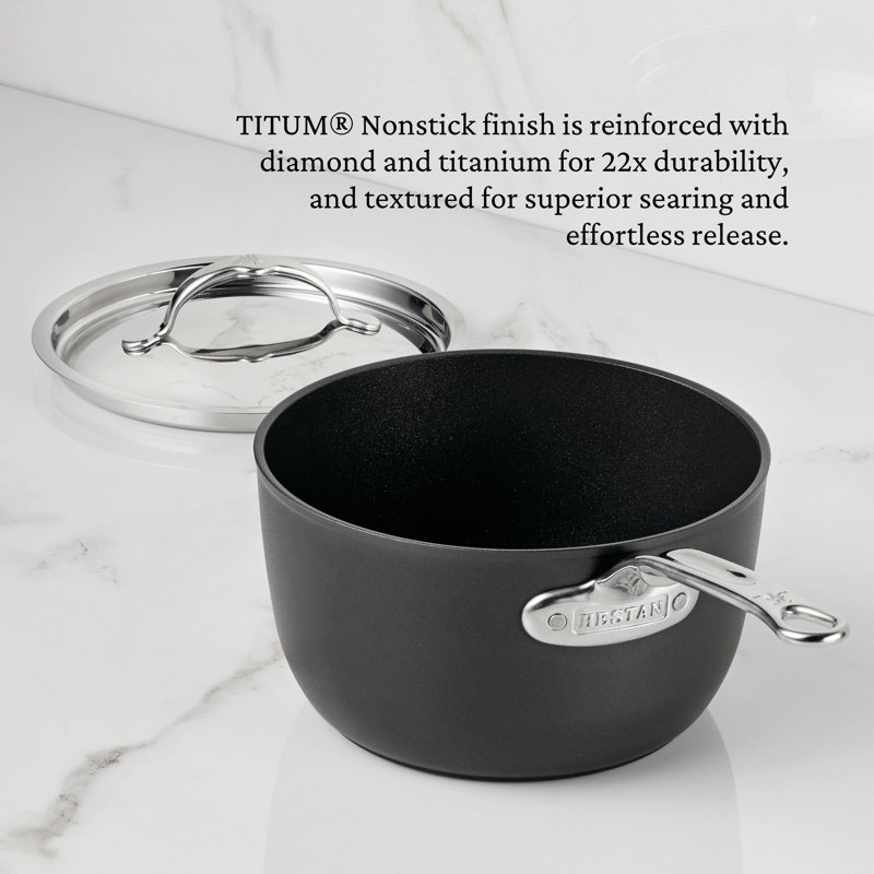 Hestan Titum® Fusion 3Qt Nonstick Saucepan With Lid