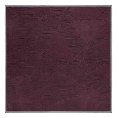 Machine Washable Abstract Brown Area Rug