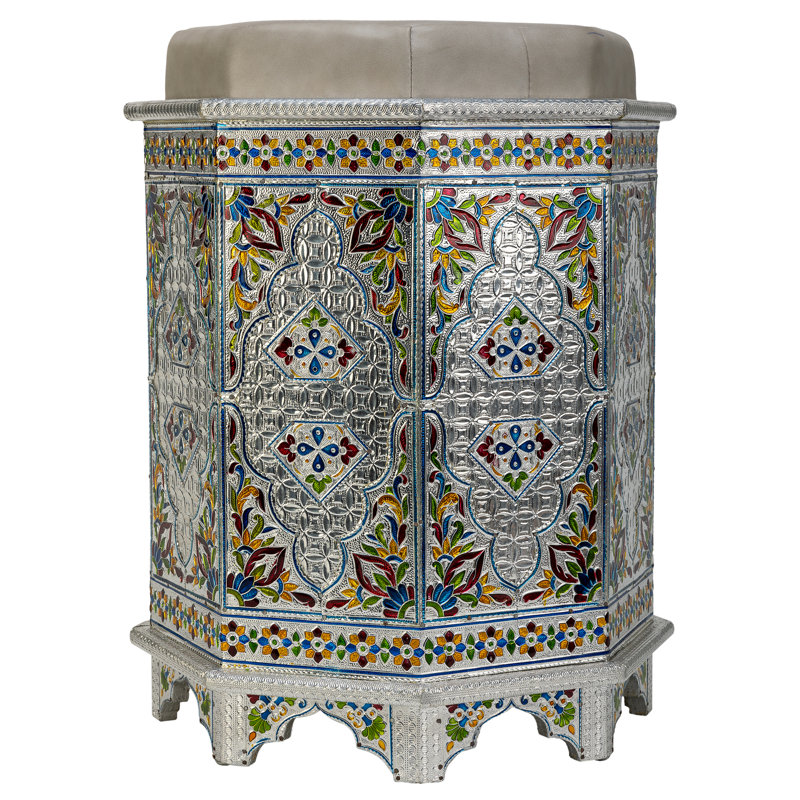 Bascomb Aluminium Accent Stool