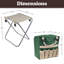 Ensemble d'outils de jardin Arm Your Garden - tabouret pliant d'une capacité de 250 lb, sac de 7 poches détachable et 5 outils de jardinage pour le sarclage et la plantation