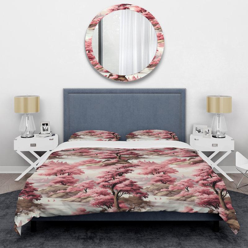 Ensemble de housse de couette Toile Tales Victorian Castle, Housse de couette simple + 1 taie décorative stan