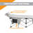 Alpcour XL Compact Folding Camping Bed - Steel Frame, Polyester, 500 Lbs Capacity