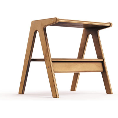 Ahnalee All Circles Two Step Toddler Step Stool HighQuality Wooden Tower for Kitchen