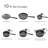 10 Pc Cookware Set