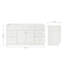 Base de meuble-lavabo simple Paulla-93147060