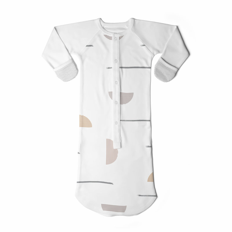 Cotton Blend Swaddle, 0-3 Months