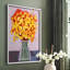 «Daisy Bouquet II», reproduction encadrée - bois massif-2130215353-2130215354