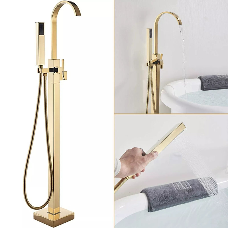 Robinet de baignoire autoportant pour salle de bain