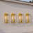 Black Rectangular Double-Bulb Outdoor Wall Light-1957352953-1955256283
